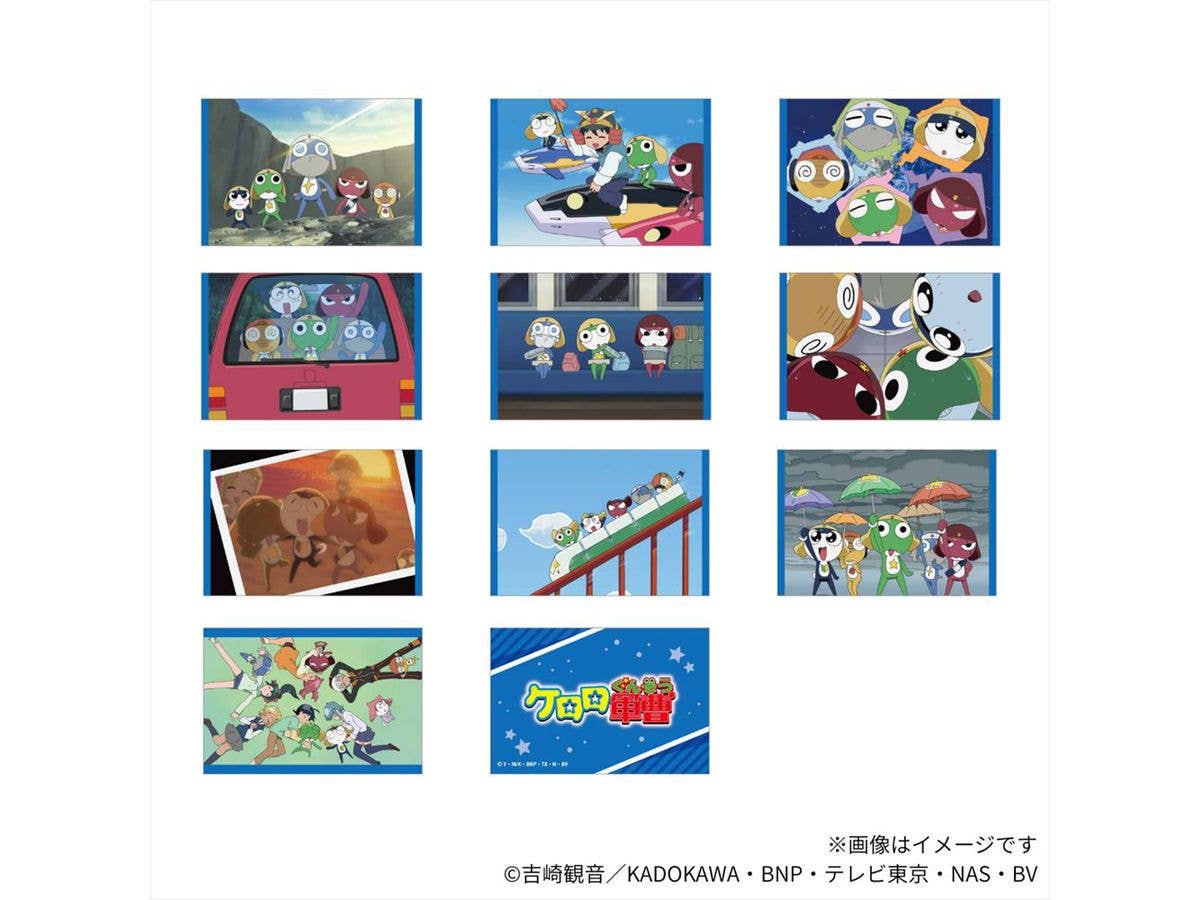 Sergeant Keroro: Favorite Scene Trading Cards - 1 Box (10 cards)