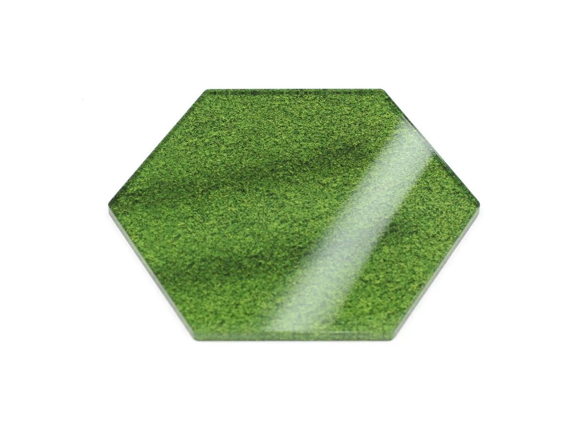 Hex Display Plate 80 Grass A