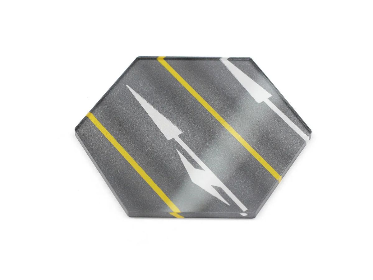 Hex Display Plate 80 Asphalt Road B
