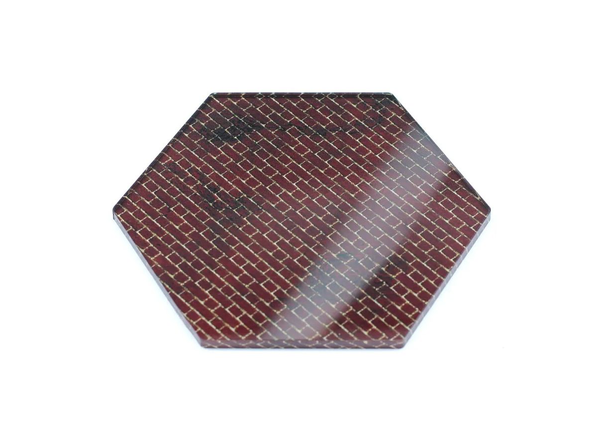 Hex Display Plate 80 Brick Floor A