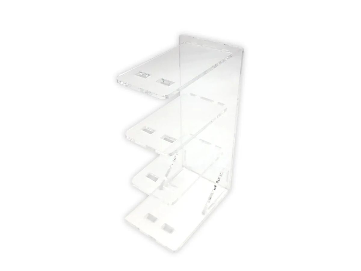 Acrylic Desktop Display 3D Mini Car Park 4 A Type Clear