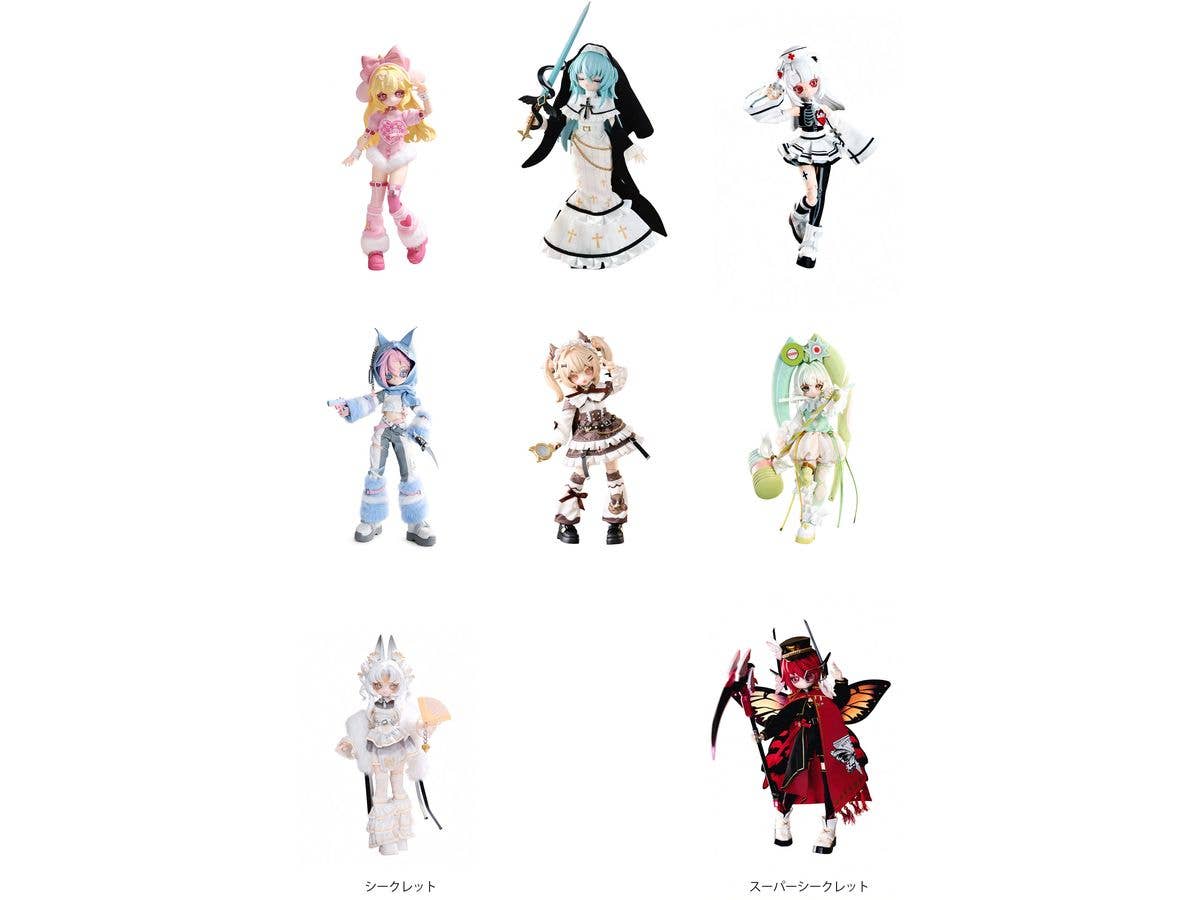 Codename X: Elite Agent Series Trading Doll 1Box 6pcs