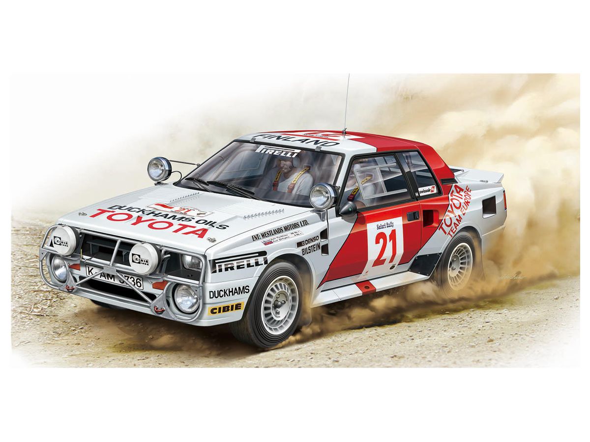 Series Toyota Celica Twin Cam Turbo TA64 1985 Safari Rally Winner