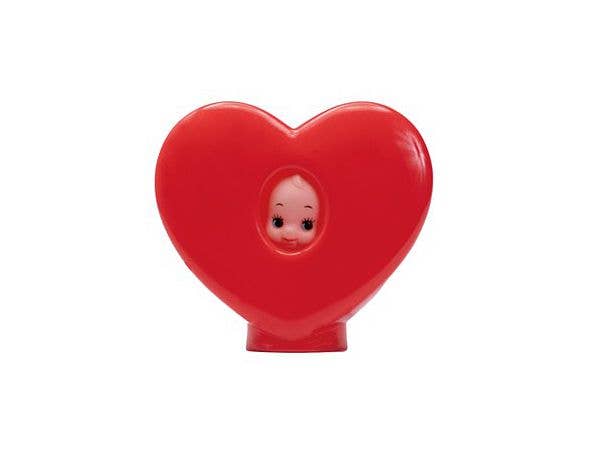 Obitsu Kewpie doll wearing a head covering (heart)