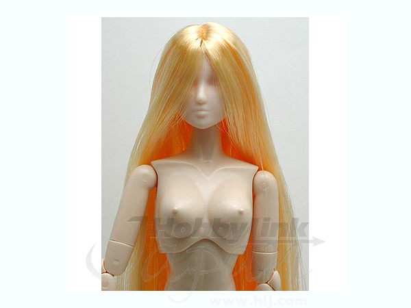27cm Female Hair Implant Head 01 Whitey (Blonde)
