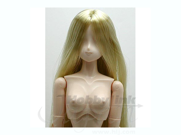 27cm Female Hair Implant Head 04 Whitey (Natural Blonde)