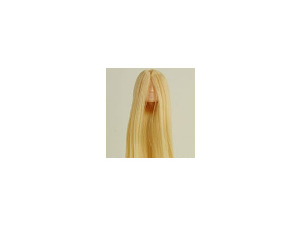 27cm Hair Implant Head #01 Natural (Milky Gold)