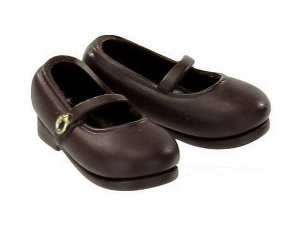 Obitsu 24 Strap Shoes (Brown) (24SH-F001BR)