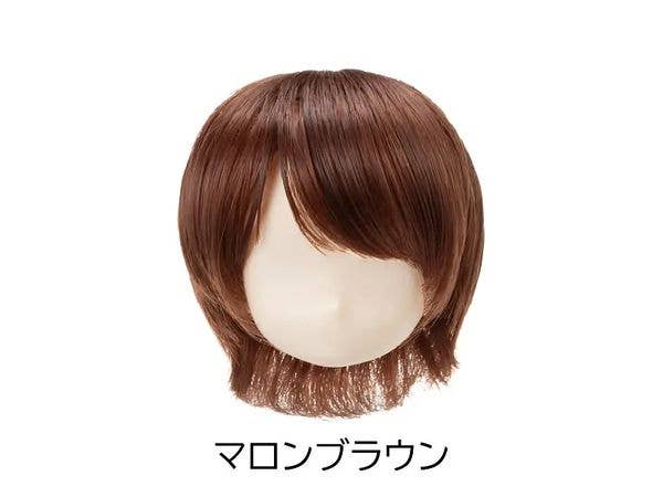 4.5inch M-wig Short Maroon Brown