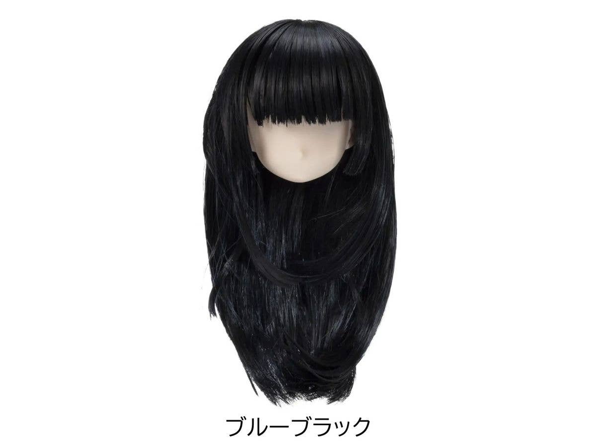 4.5inch M-wig Long Side Curl Blue-Black