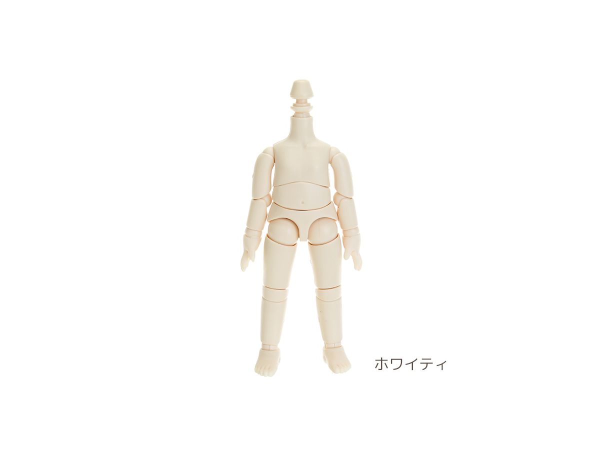 11cm Obitsu Body Matte Skin with Magnet Whitey
