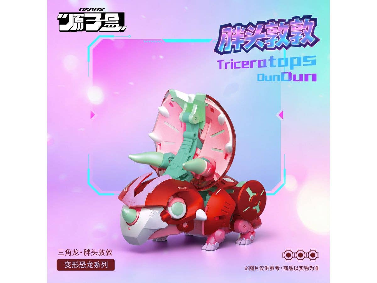 YH1022 Triceratops Dundun Transformable Action Figure