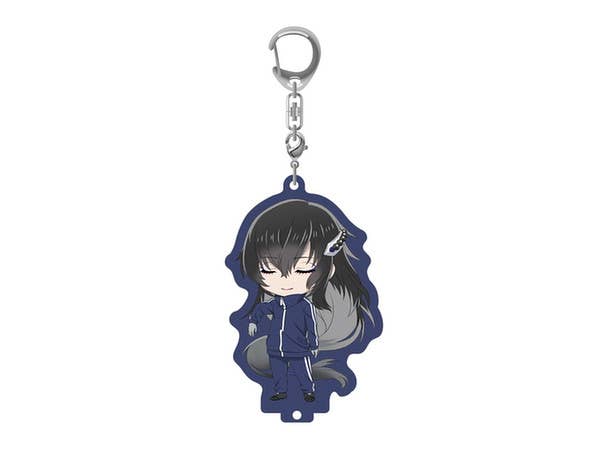 Zoku Touken Ranbu: Hanamaru: Nendoroid Plus Acrylic Keychain with Stand Juzumaru Tsunetsugu