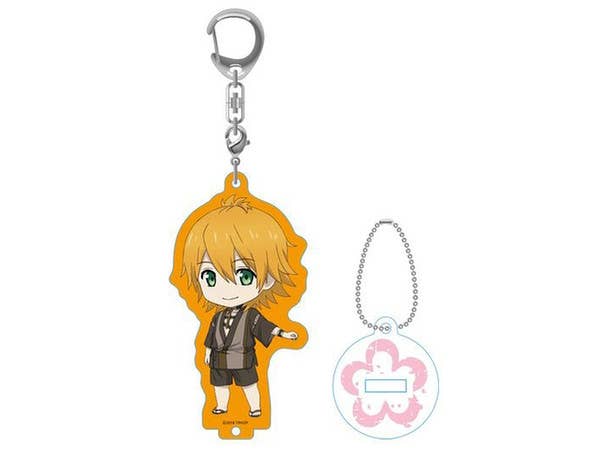 Zoku Touken Ranbu: Hanamaru Nendoroid Plus Acrylic Keychain with Stand Urashima Kotetsu