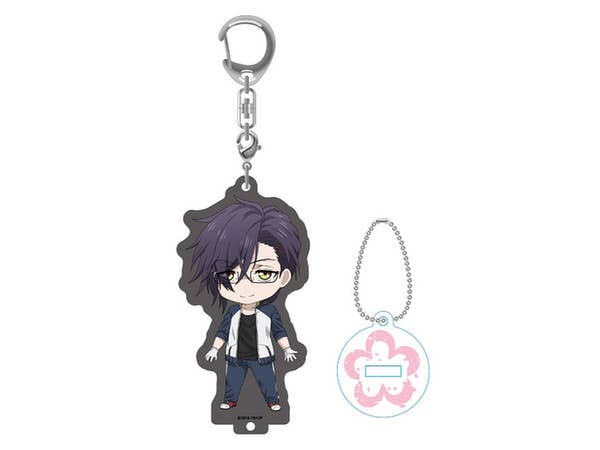 Zoku Touken Ranbu: Hanamaru Nendoroid Plus Acrylic Keychain with Stand Akashi Kuniyuki
