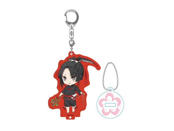 Zoku Touken Ranbu: Hanamaru Nendoroid Plus Acrylic Keychain with Stand Kogarasumaru