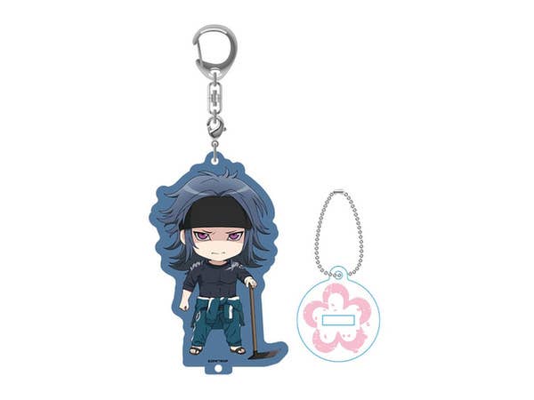 Zoku Touken Ranbu: Hanamaru Nendoroid Plus Acrylic Keychain with Stand Oodenta Mitsuyo