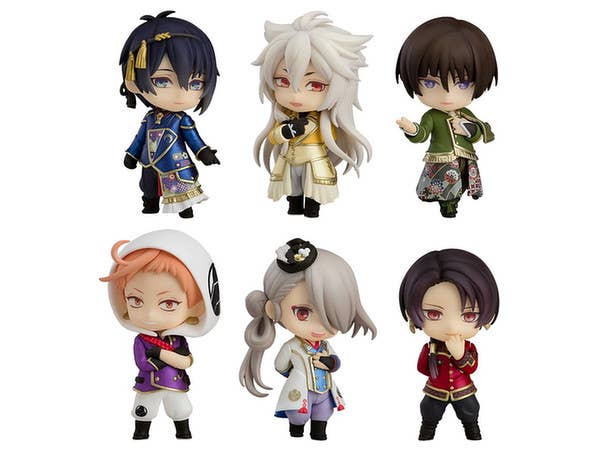 Nendoroid Petite: Touken Ranbu: The Musical -Atsukashiyama Ibun-: 1Box (6pcs)