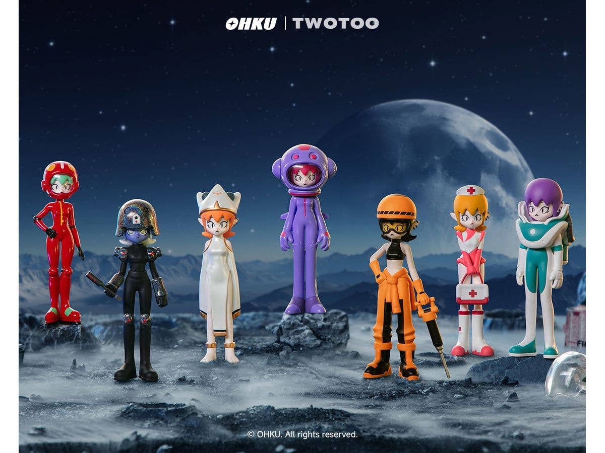 TWOTOO Planes Investigation Bureau Series Figures 1Box 6pcs