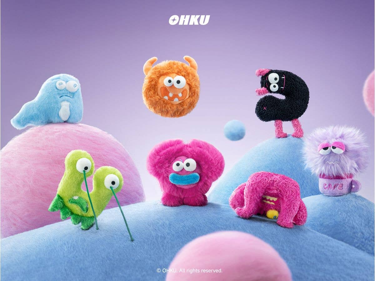 Monster Verse Quirky WorkFarm Plush Charm Blind Box 1Box 6pcs