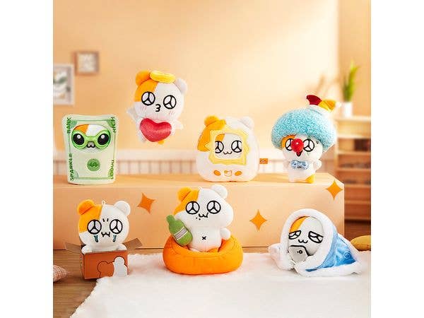 Glitter Hamster Hamster's Daily Life Series Trading Plush 1Box 6pcs