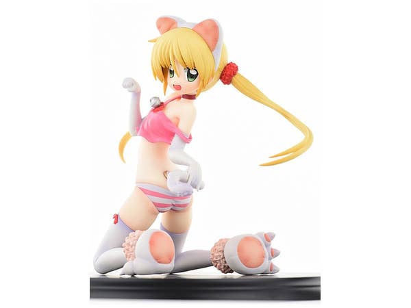 Hayate the Combat Butler: Nagi Sanzenin White Cat Repaint Ver. PVC