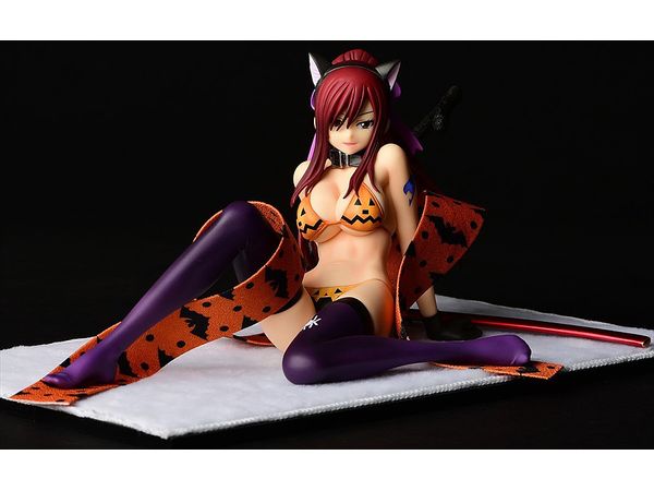 Erza Scarlet Halloween Cat Gravure_Style-