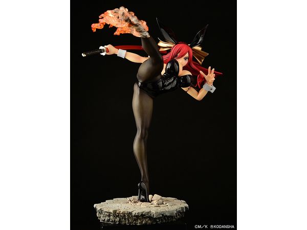 Fairy Tail: Erza Scarlet High Kick Ver. Black Rabbit