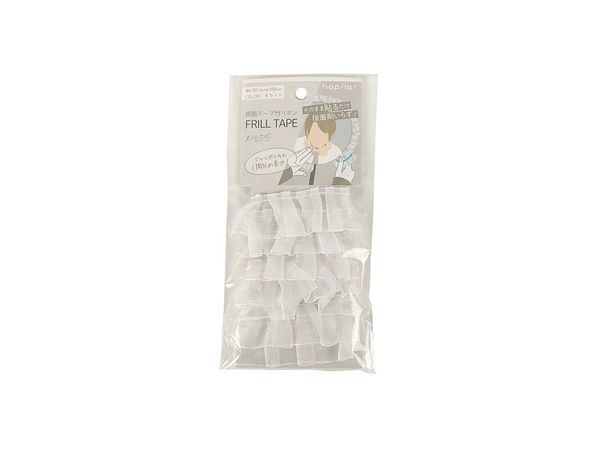 Oshi Katsu: Ribbon with Double Sided Tape for Decoration (White)