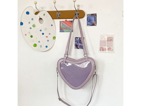 Oshi Katsu: Ita-Bag - Heart Bag (Purple)