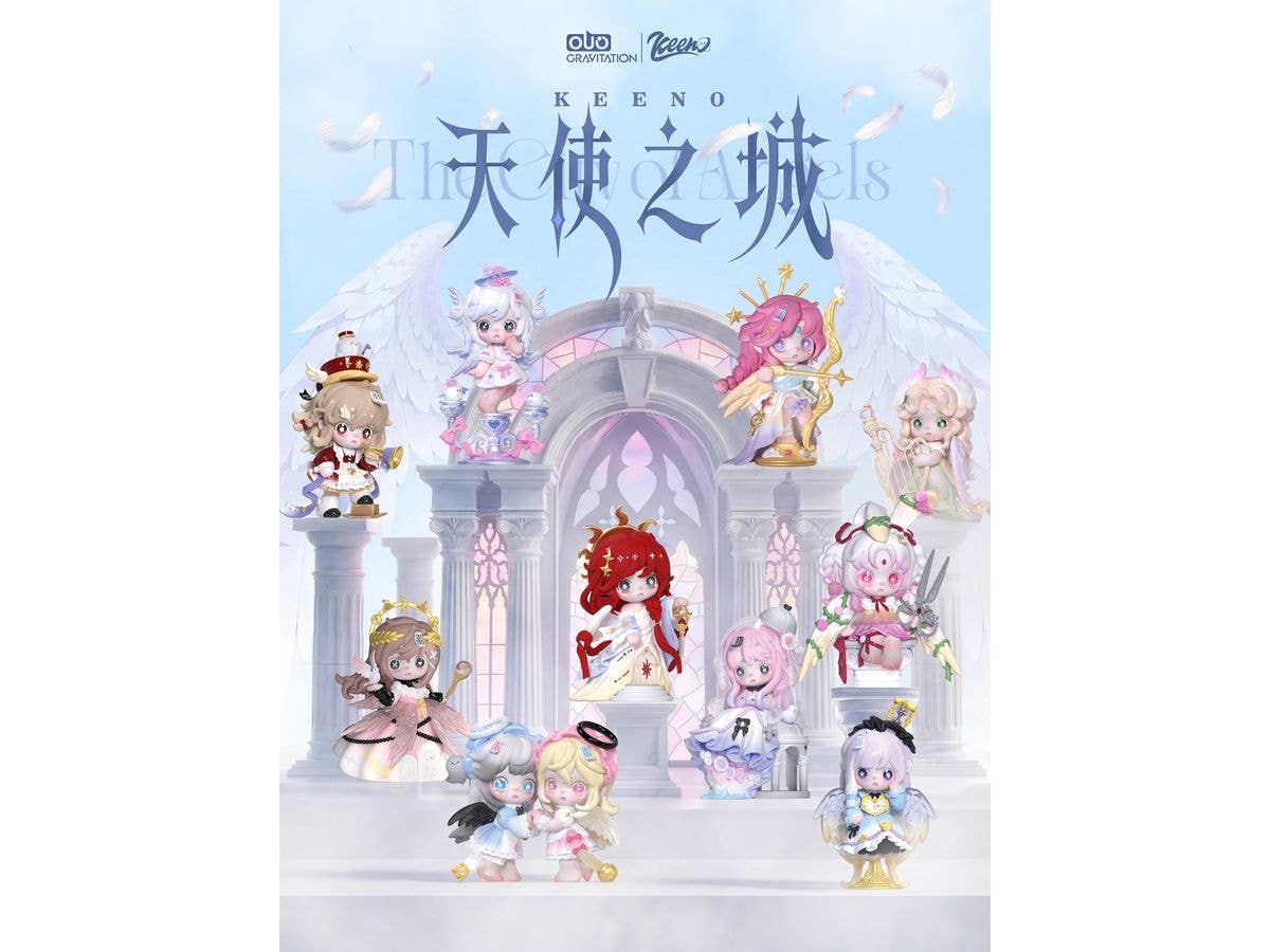 KEENO City Of Angels Series Trading Figure 1Box 9pcs
