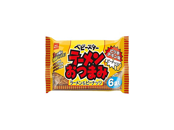 Baby Star Ramen Snacks: 1 Bag (6 packets)