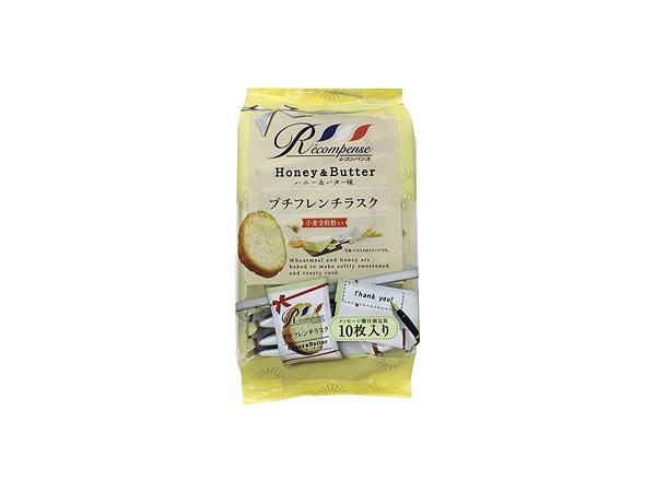 Petite French Rusk Honey & Butter Flavor 10pcs