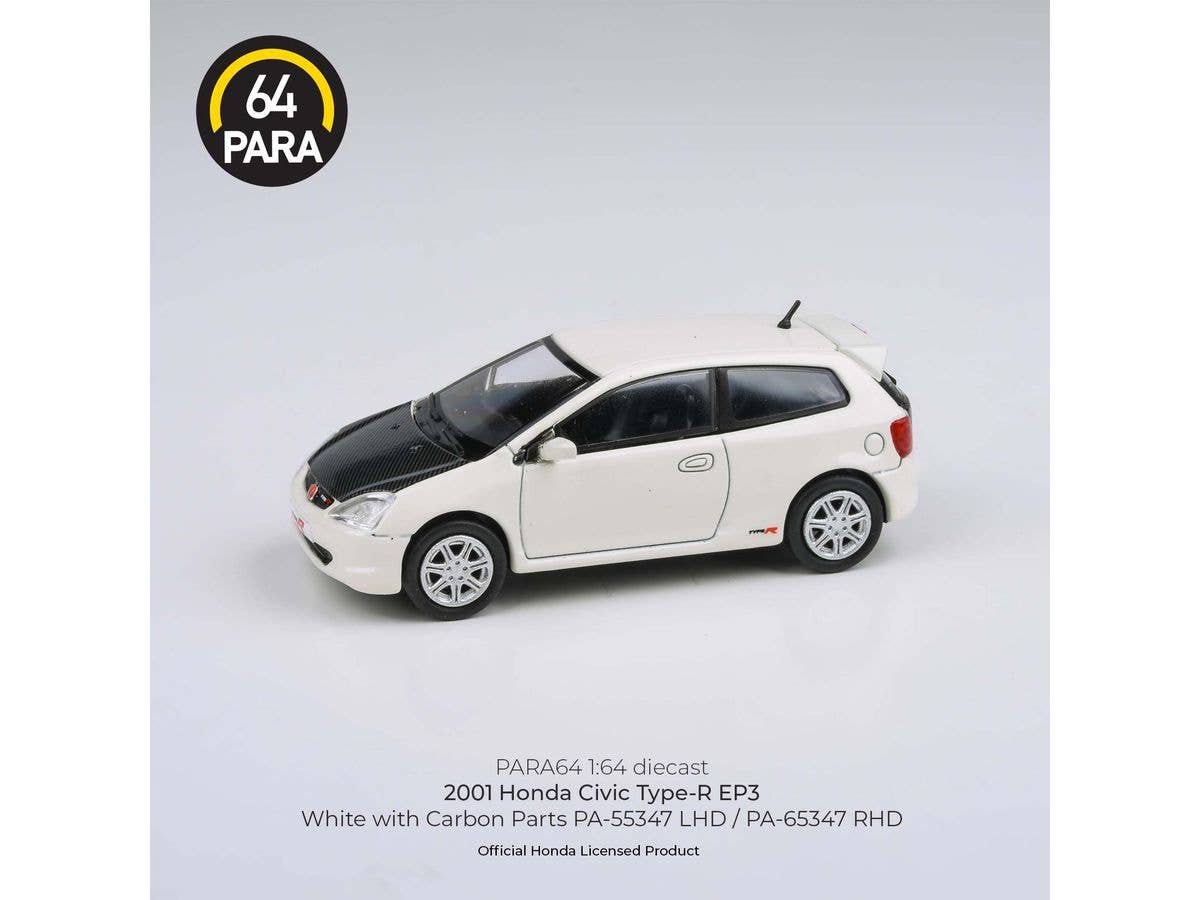 Honda Civic Type R EP3 2001 White/Carbon RHD