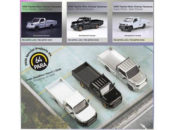 Toyota Hilux Champ Tamarao 2025 Super White RHD