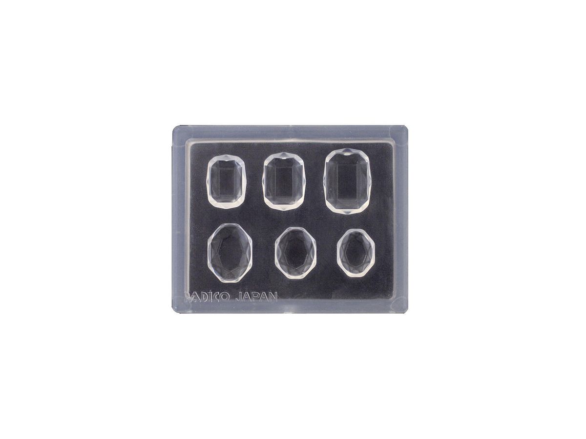 Jewel Mold Mini Jewelry Cut Square & Oval