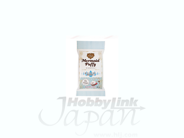 Mermaid Puffy Clay White