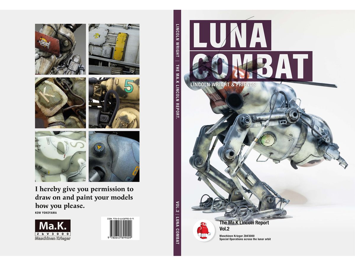 LUNA COMBAT The Ma.K Lincoln Report Vol. 2. (English)