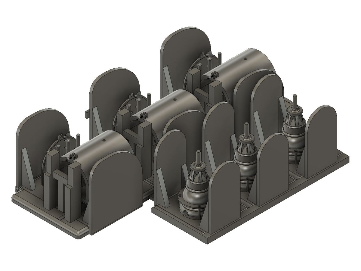 3D Star Antenna Base Set for Panzer IV Command Tank