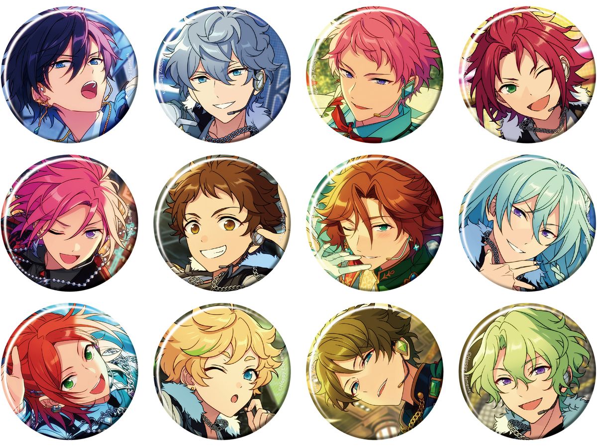 Ensemble Stars!!: Feature Scout 2 Can Badge [2024 SPRING]-Idol Side- 1Box 12pcs