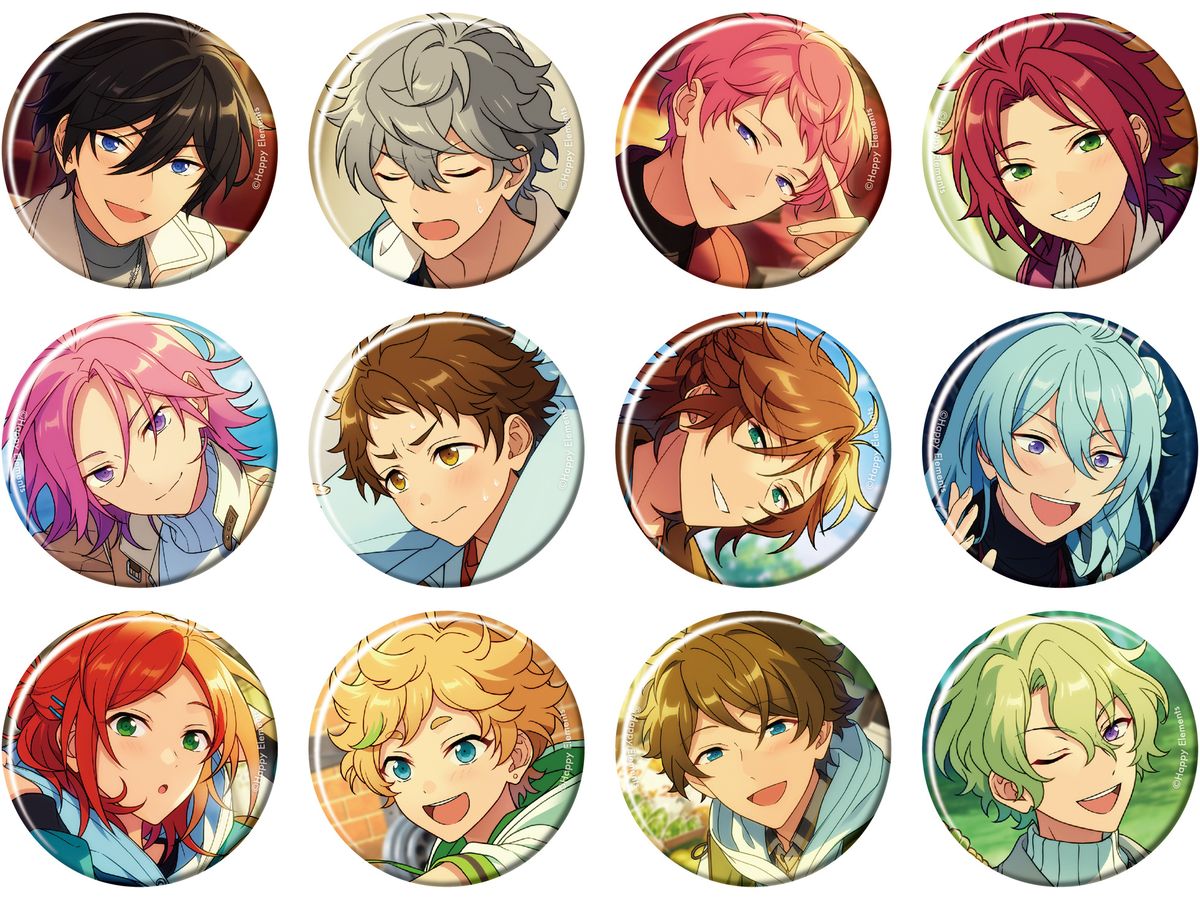 Ensemble Stars!!: Feature Scout 2 Can Badge [2024 SPRING]-Casual Side- 1Box 12pcs