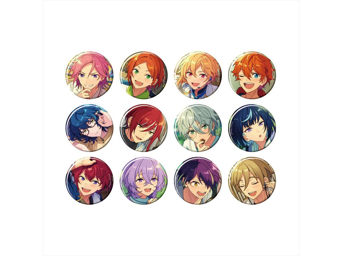 Ensemble Stars!!: Collection Can Badge [2025 Mar.]-Casual Side- 1Box 12Pcs