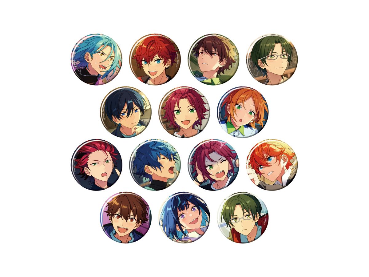 Ensemble Stars!!: Collection Badge [2025 May] -Casual Side- 1Box 14Pcs