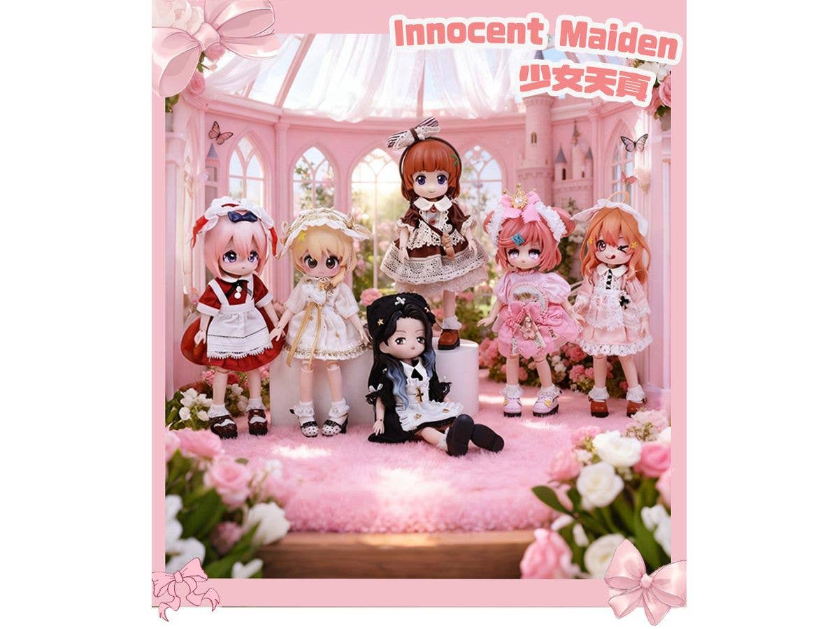 HALE Innocent Maiden Blind Box Series Trading Doll: 1Box (6pcs)