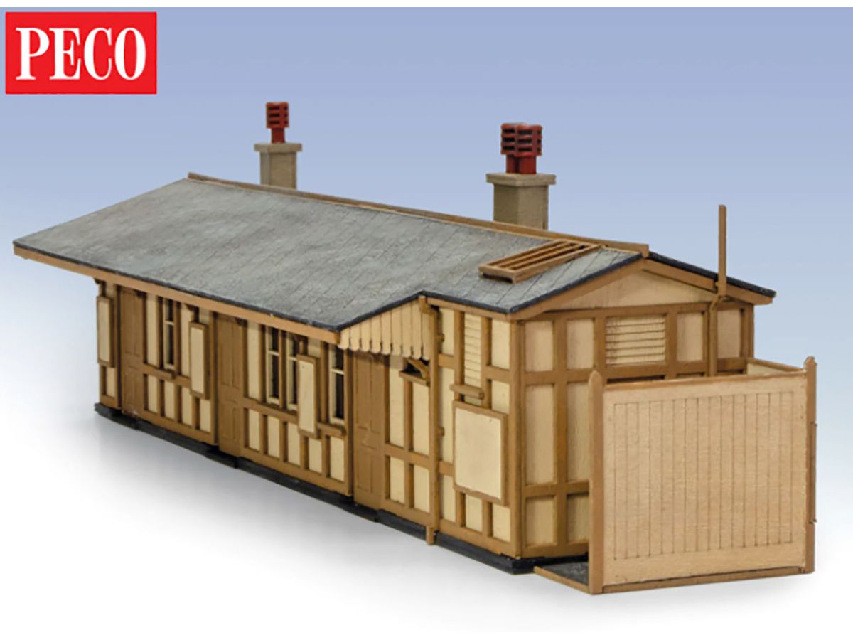 OO/HO Scale GWR Wooden Station Building Moncton Combe