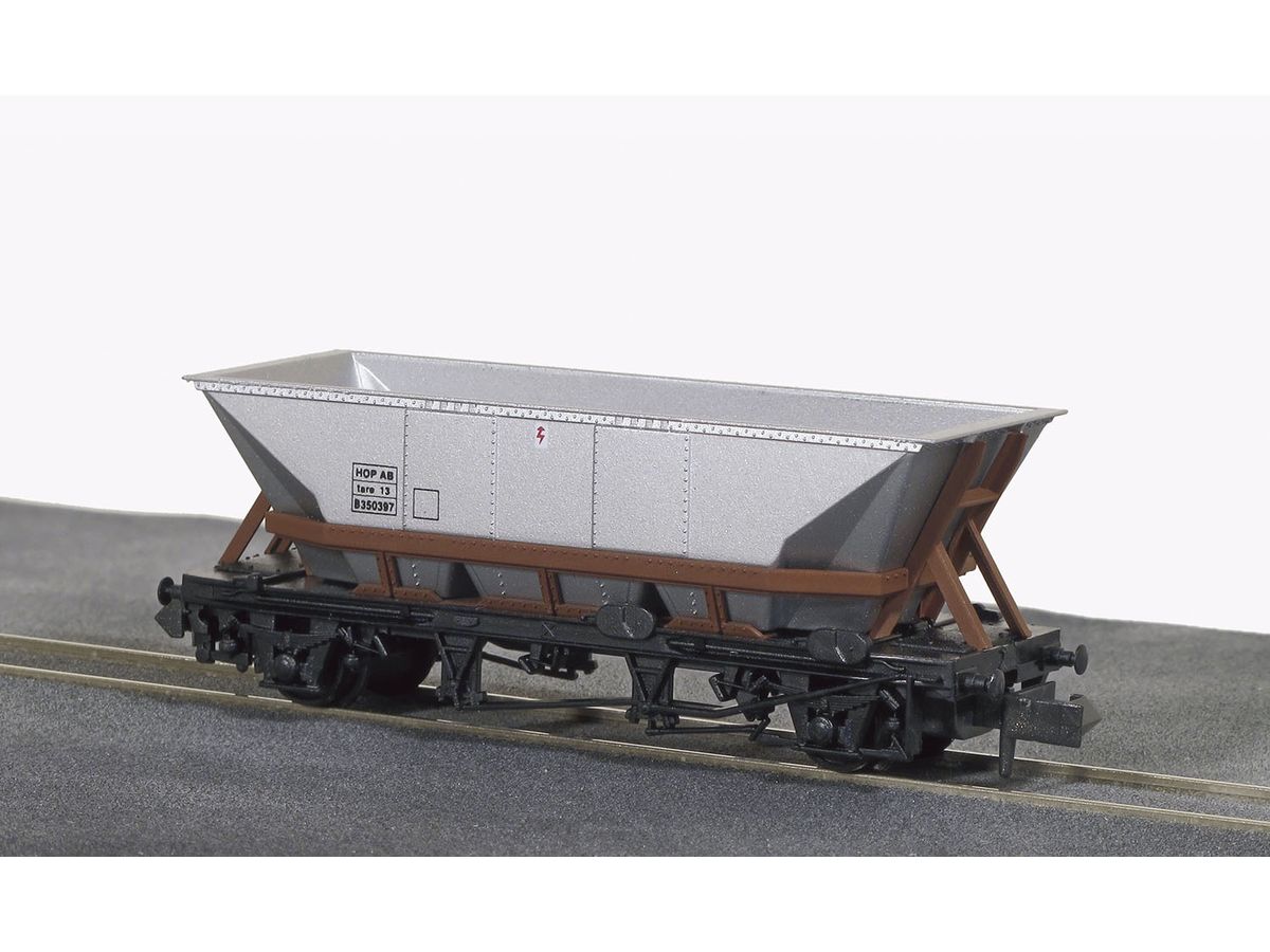 N Gauge Hopper Wagon HOP-AB (Brown) Completed Product