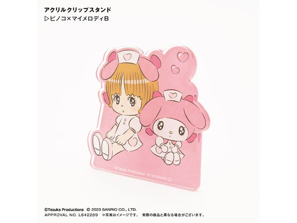 Pinoko x My Melody Acrylic Clip Stand B