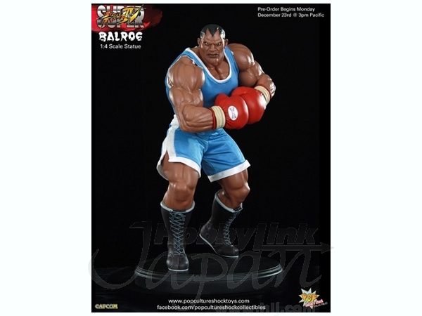 Super Street Fighter IV Mix Media Statue: Balrog (Bison)