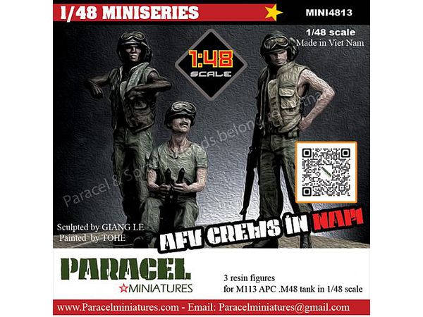 Current Use USA Midsummer Combat Vehicle Crew Set (3pcs)