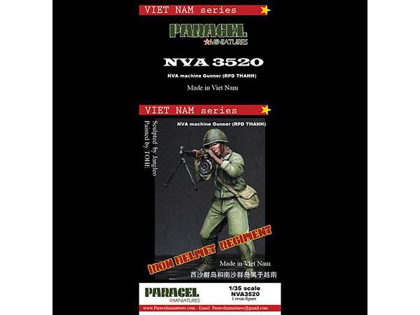 Current Use Vietnam War North Vietnamese Army(NVA) Iron Cap Battalion RPD Light Machine Gunner